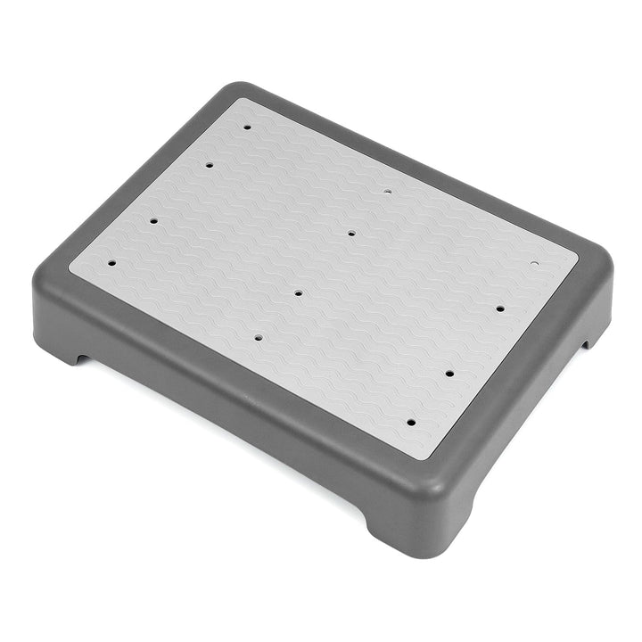 QWORK® rutschfest Halbstufe 9cm - Tragbare Steighilfe & Einstiegshilfe Tritthocker bis 220 kg Belast