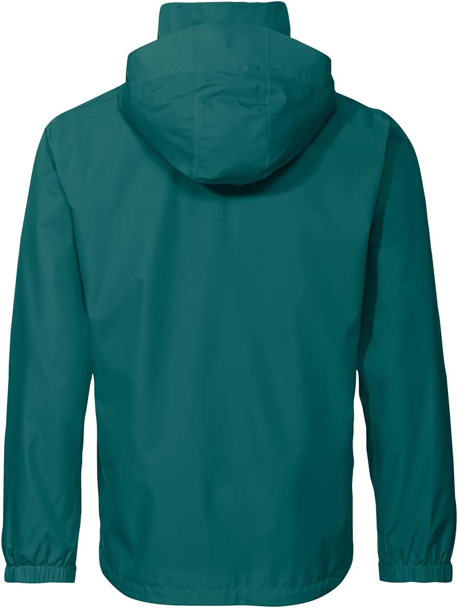 VAUDE Regenjacke Herren Escape Light, Wasserdichte Outdoor-Jacke, atmungsaktiver Windbreaker mit Kap