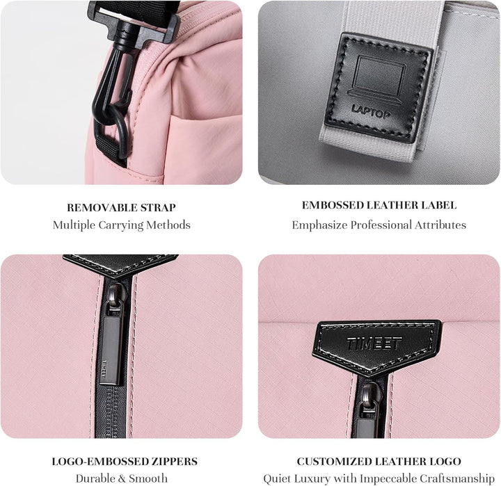 Timeet Laptoptasche 17 Zoll mit Abnehmbarem Schultergurt 360°-Schutz 17 3 Zoll Laptop Tasche Arbeits