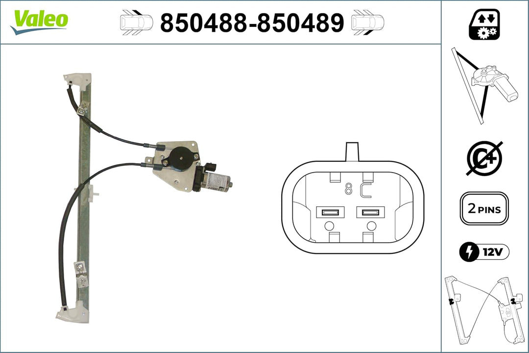 Valeo Fensterheber 850488