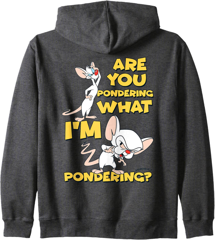 Pinky and the Brain Pondering Kapuzenjacke