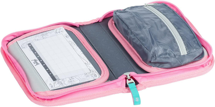 Baagl Schulranzen Mädchen Set 5 Teilig - Zippy Schultasche ab 1. Klasse - Grundschule Ranzen mit Bru