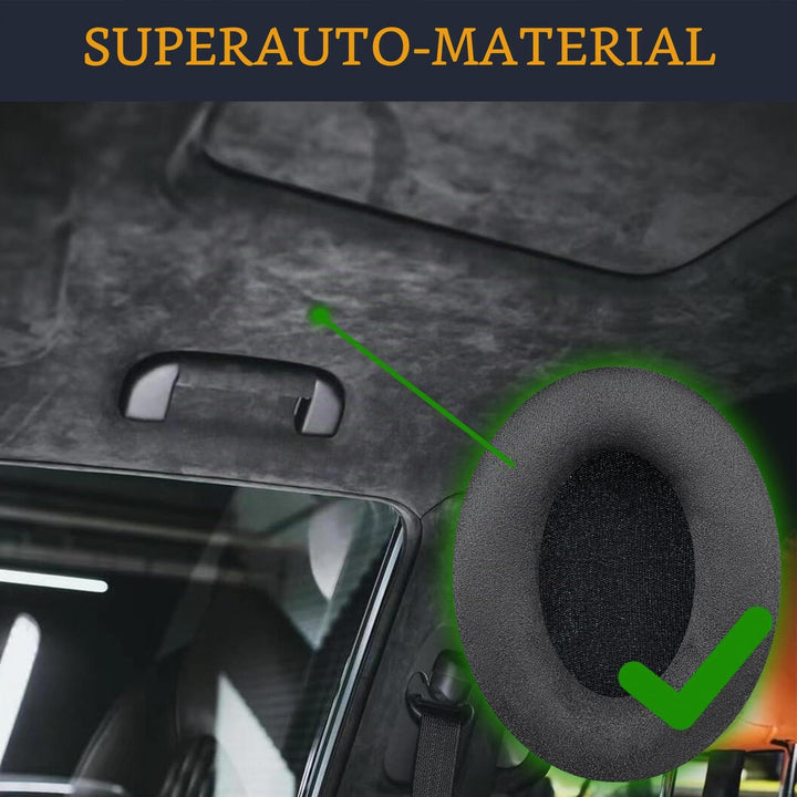 SOULWIT Mikrosuede Ersatz Ohrpolster für Sony WH-1000XM4 (WH1000XM4) Over-Ear Kopfhörer, Polster mit
