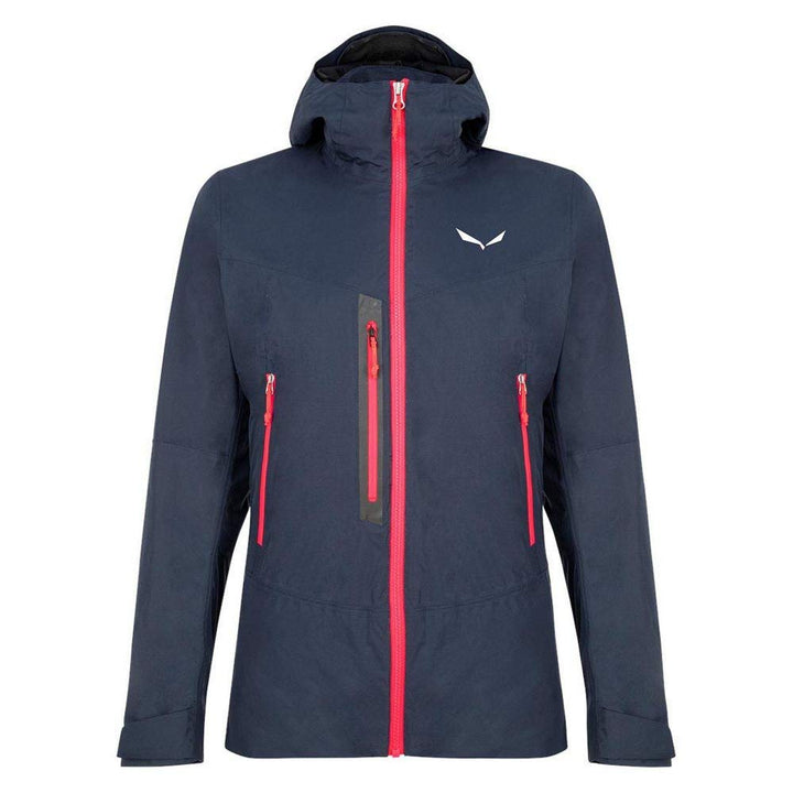 Salewa Herren PELMO PTX 2L W CONVERTIBLE JKT, Powertex Hardshell 2 in 1 Doppeljacke L Navy Blazer/60