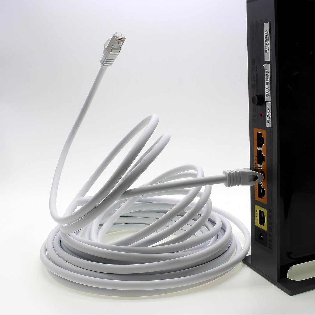freiwerk 1,5m - 5 Farben 01 CAT.7 Netzwerkkabel Lan Ethernet Patch Kabel S-FTP LSZH PIMF 10GB s RJ45