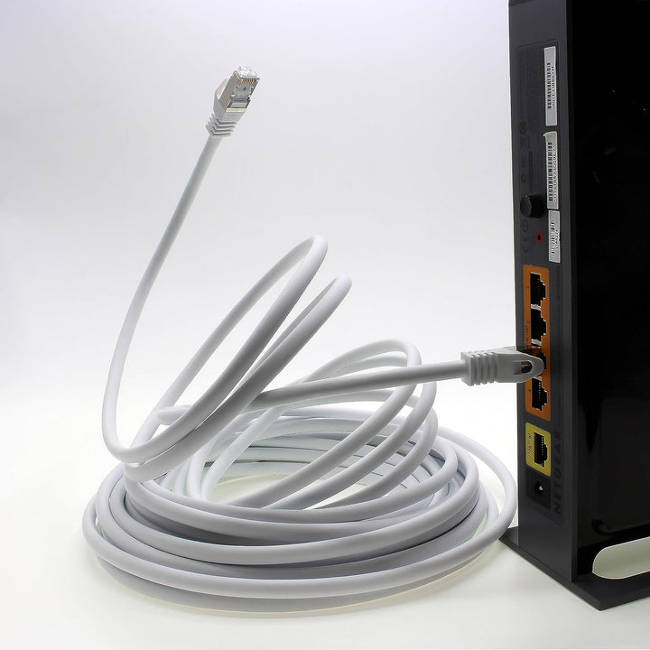 freiwerk 1,5m - 5 Farben 01 CAT.7 Netzwerkkabel Lan Ethernet Patch Kabel S-FTP LSZH PIMF 10GB s RJ45