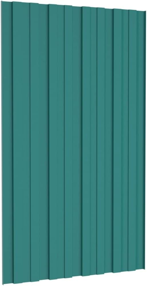 vidaXL 12x Dachpaneele Trapezblech Dachplatten Dachblech Trapezbleche Profilblech Metallblech Stahlb