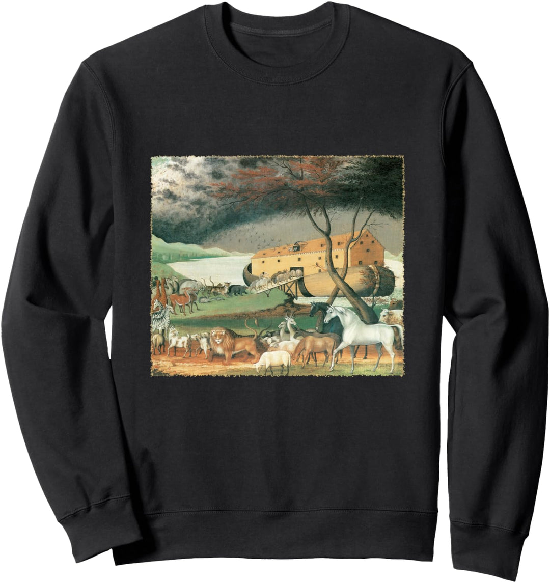 Arche Noah durch Edward Hicks Sweatshirt