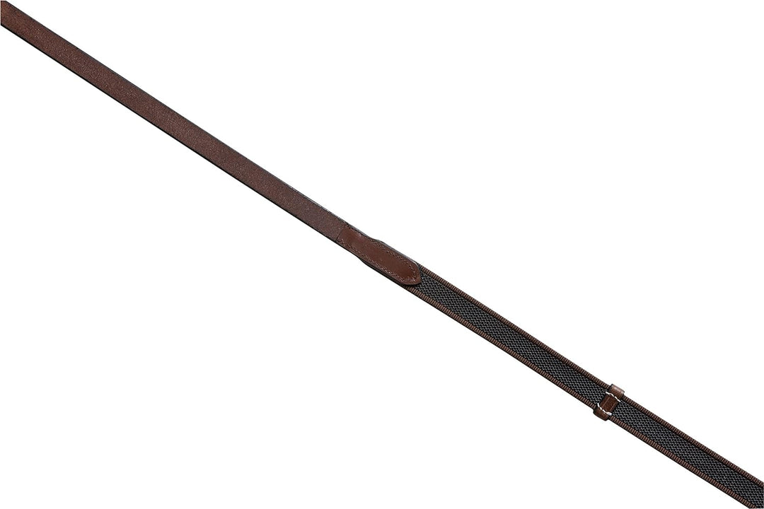 Eric Thomas 307130 Pro Supergrip-Zügel Einheitsgrösse Havana/brauner Griff, Einheitsgrösse Havana/br