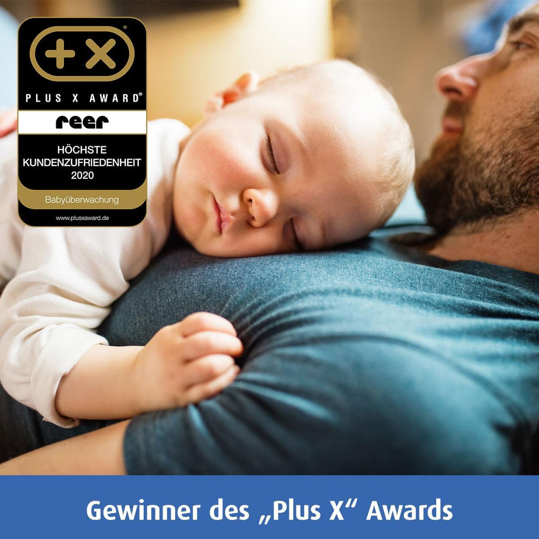 reer 50040 Babyphone Neo Digital – 100% abhörsicher, strahlungsarm, 250m Reichweite, 1 Stück (1er Pa