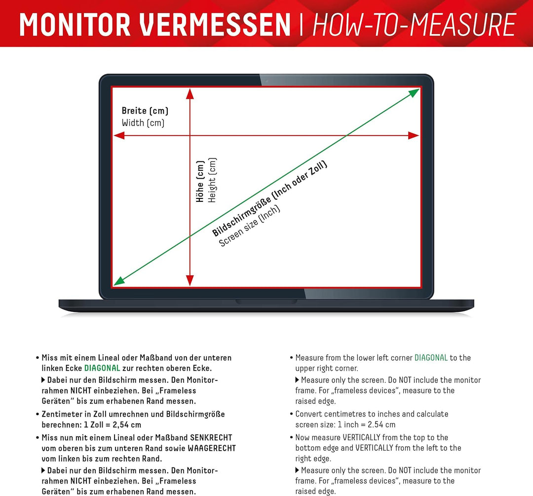 Displex Privacy Safe Magnetischer 2-Wege Blickschutzfilter für MacBook Air/MacBook Pro 13,3‘‘, 29,9
