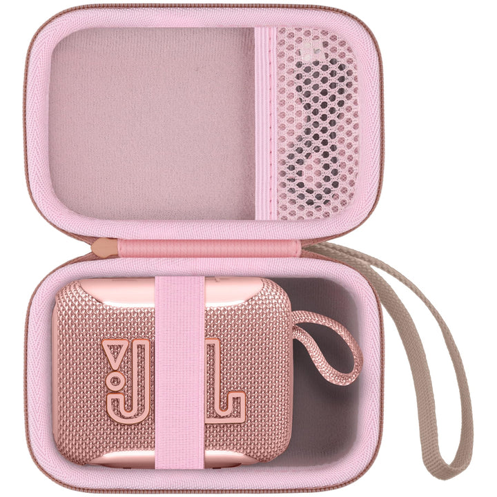 co2CREA Hart Reise Schutz Hülle Etui Tasche für JBL GO 5 /GO 4 /GO 3 tragbarer Bluetooth Lautspreche