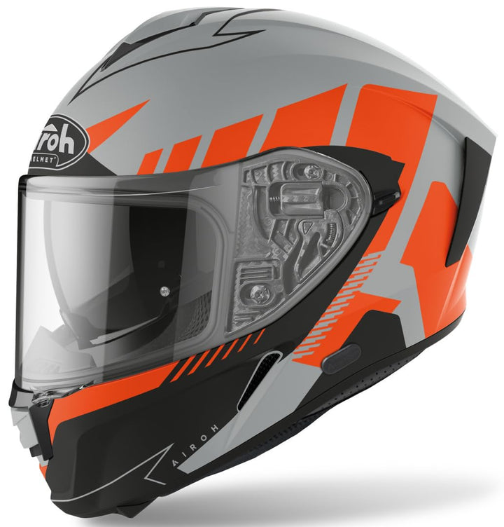 Airoh Helmet Spark Rise Orange Matt XL Orange, XL Orange