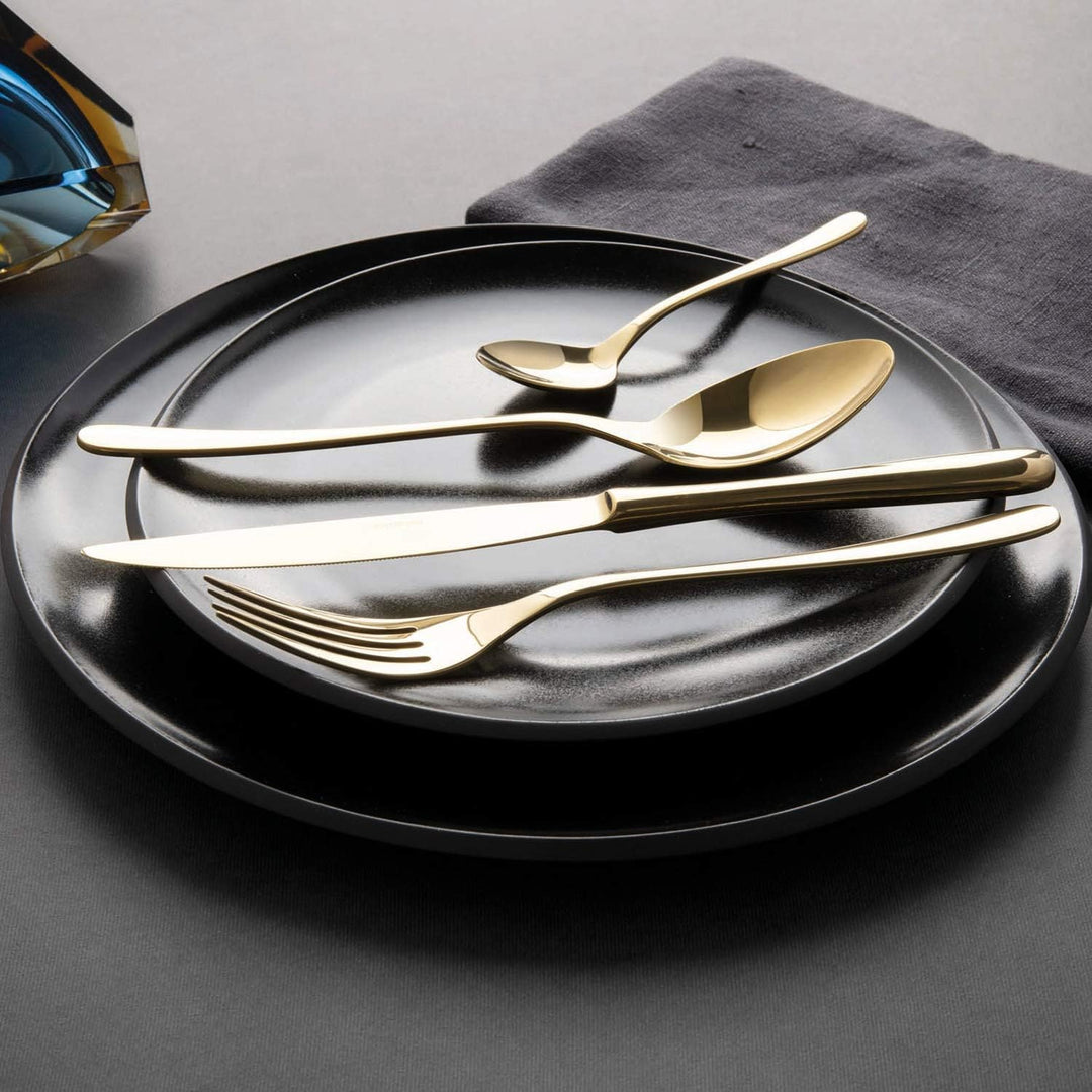 Sambonet 6 Kaffeelöffel Taste, Kaffeelöffel Set für 6 Personen, für die Kaffeepause, Spülmaschinenfe