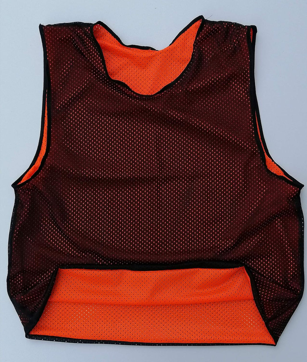 SPORTSBIBS 6X Fussball Leibchen für Kinder und Erwachsene - Set von 6 Stück - Wendeleibchen 2-Farbig