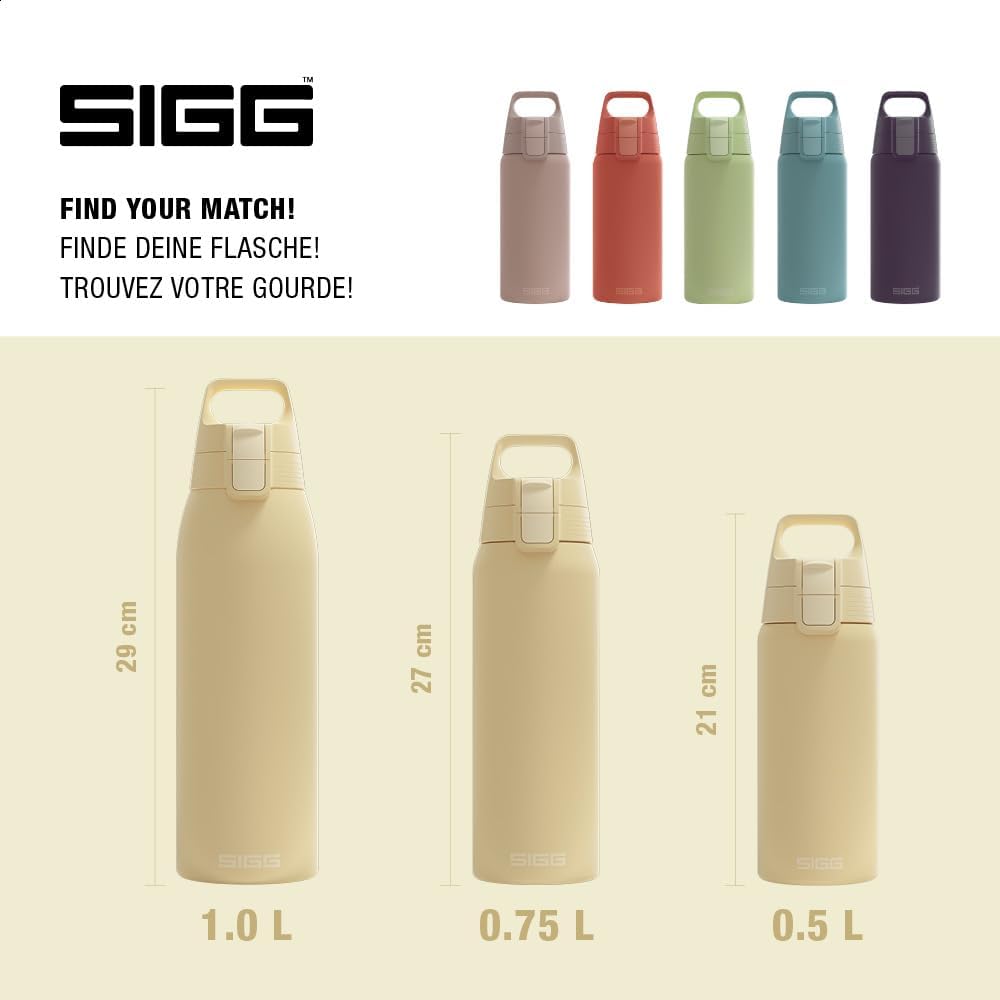 SIGG - Isolierte Trinkflasche - Thermosflasche Shield Therm One Opti Yellow kohlensäurehaltige Geträ