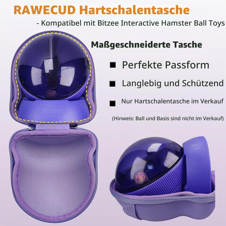 Hartschalen-Schutzkoffer für Bitzee Hamsterball Interaktives Spielzeug Digitales Haustier