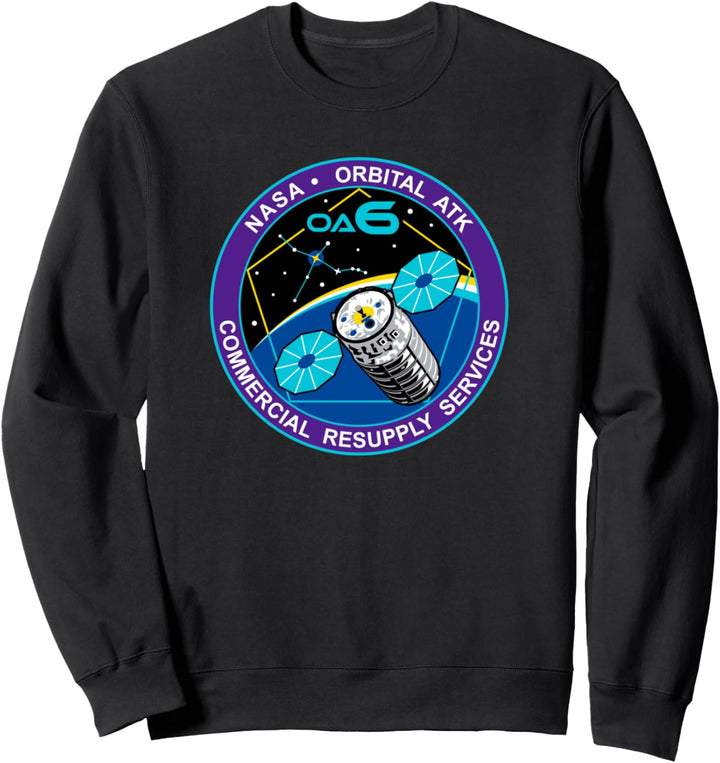 NASA International Space Station Resupply Mission Sweatshirt