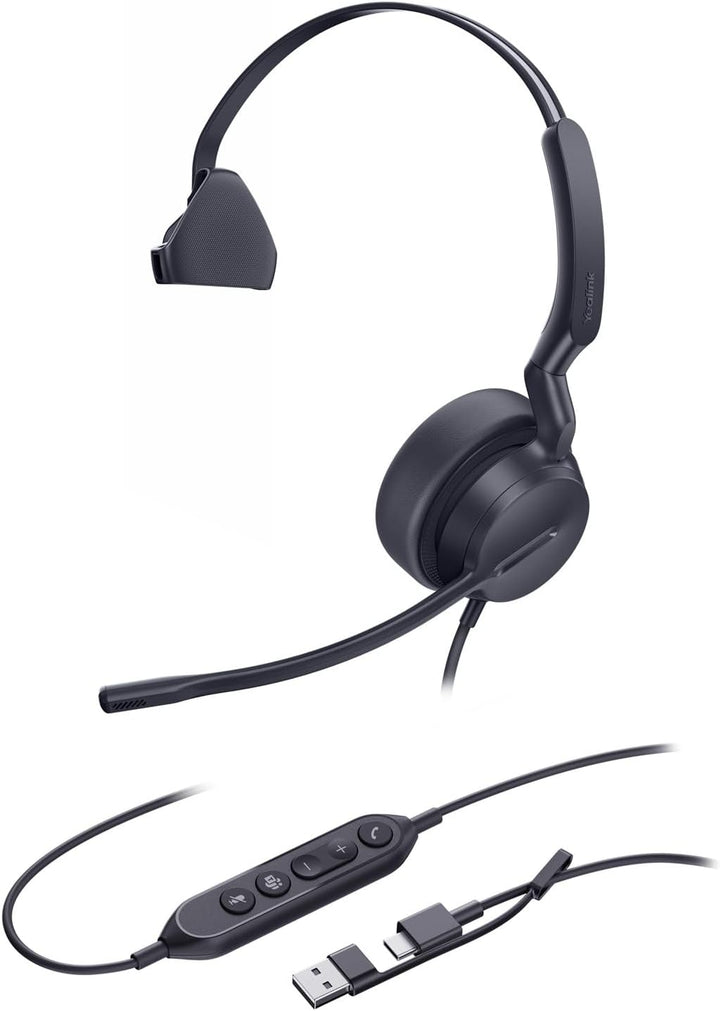 Yealink Headset UH42 Mono Teams USB-C/A, UH42 Mono Teams