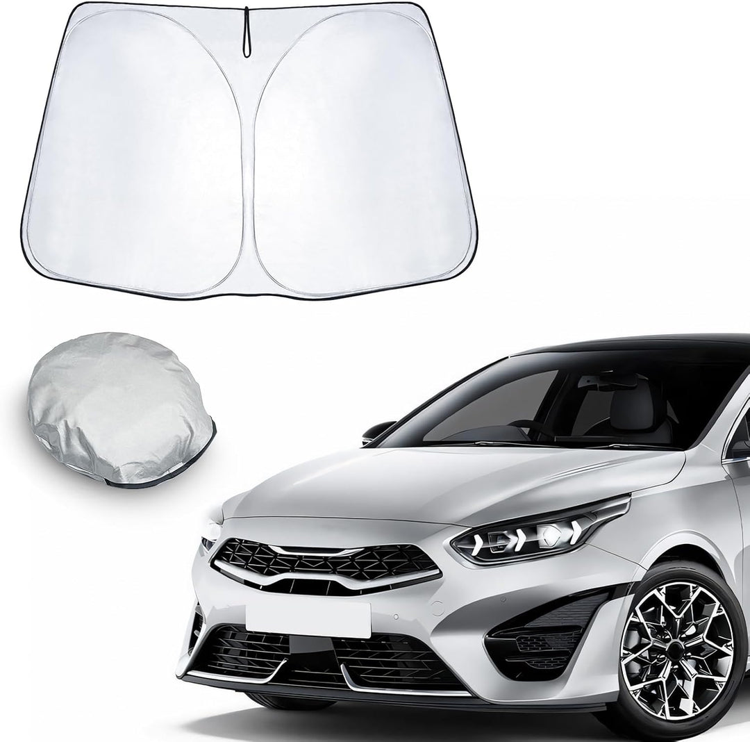 CDEFG Kompatibel mit Kia Ceed Proceed XCeed SW GT 2018-2023 2024 Sonnenschutz Abdeckungen Frontschei