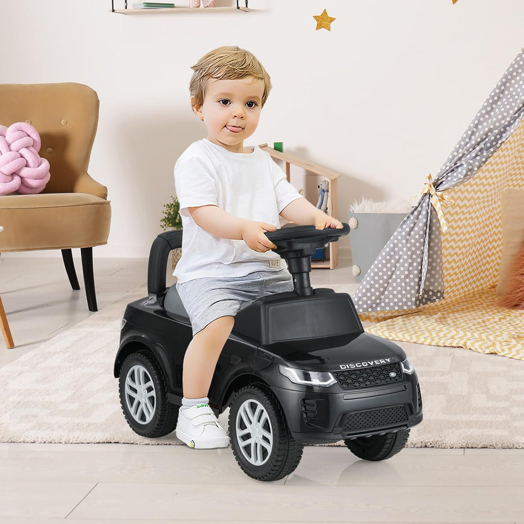 COSTWAY Rutschauto ab 1 Jahr, Rutschfahrzeug mit Stauraum unter Sitz, Rutscher Kinderauto mit Hupe &