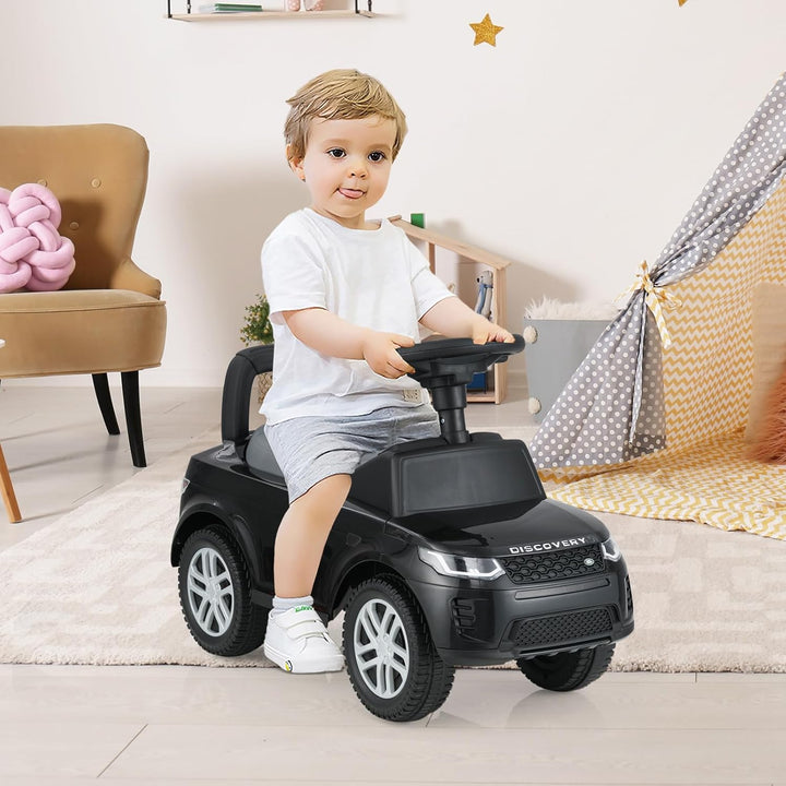 COSTWAY Rutschauto ab 1 Jahr, Rutschfahrzeug mit Stauraum unter Sitz, Rutscher Kinderauto mit Hupe &
