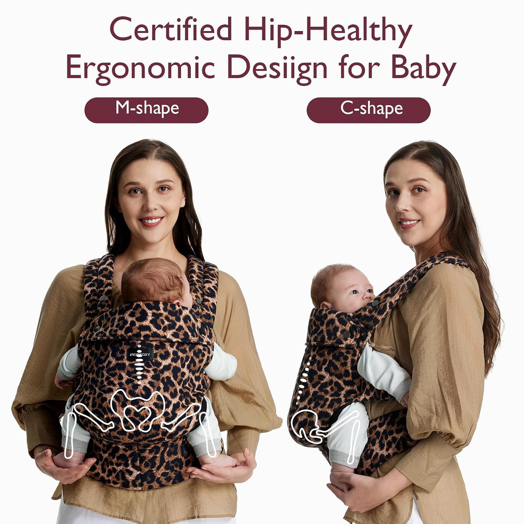 Momcozy Babytrage – Baby Carrier für Kleinkind (3-20 kg) · Ohne Einsätze · Ergonomische M-Trage · X-