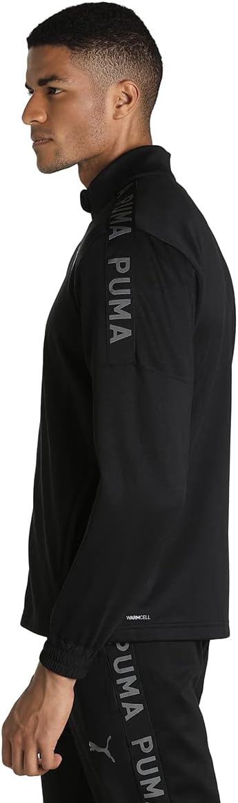 PUMA Herren Fit Pwrflece Fz Jacke Strickjacke M Puma Schwarz, M Puma Schwarz