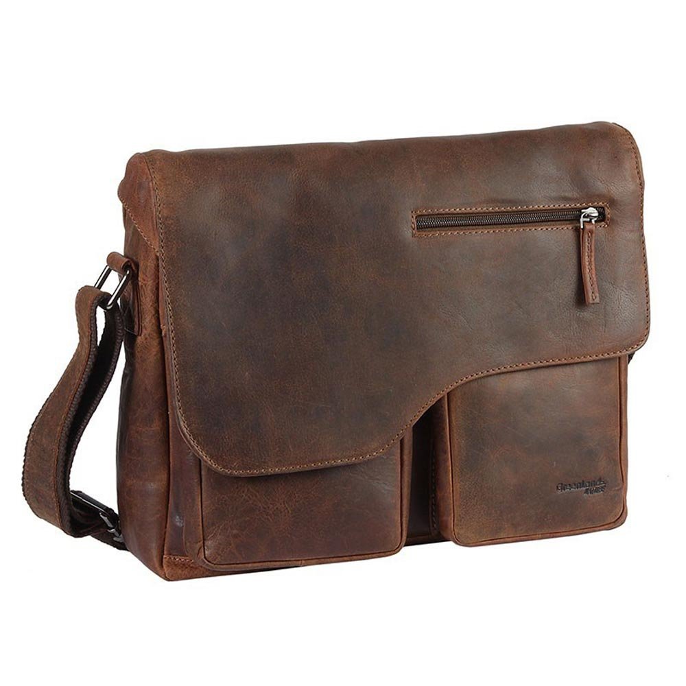 Greenland Nature Montana Umhängetasche II Leder 35 cm
