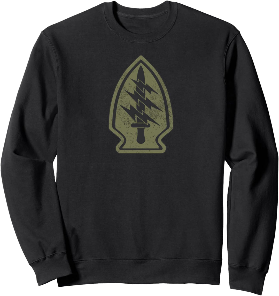 1st Special Forces (Airborne) Patch (distressed) Sweatshirt