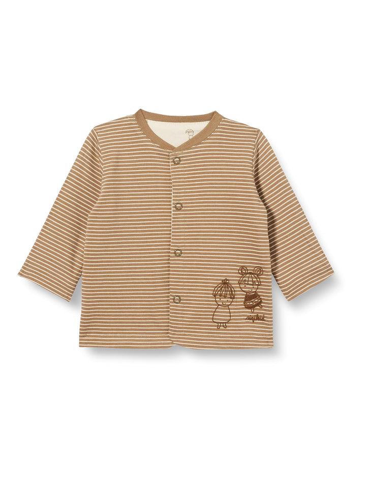 Sigikid Unisex Baby Classic Jungen und Mädchen Wendejacke 56 braun/beige, 56 braun/beige