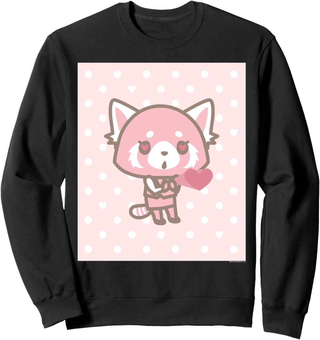 Aggretsuko Love Valentines Sweatshirt