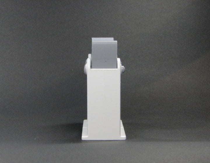 Toolflex Wandhalterung mit 90 cm Schiene für 5 Halterungen Weiss z.Bsp. Gartengeräte, Besen, Wischmo