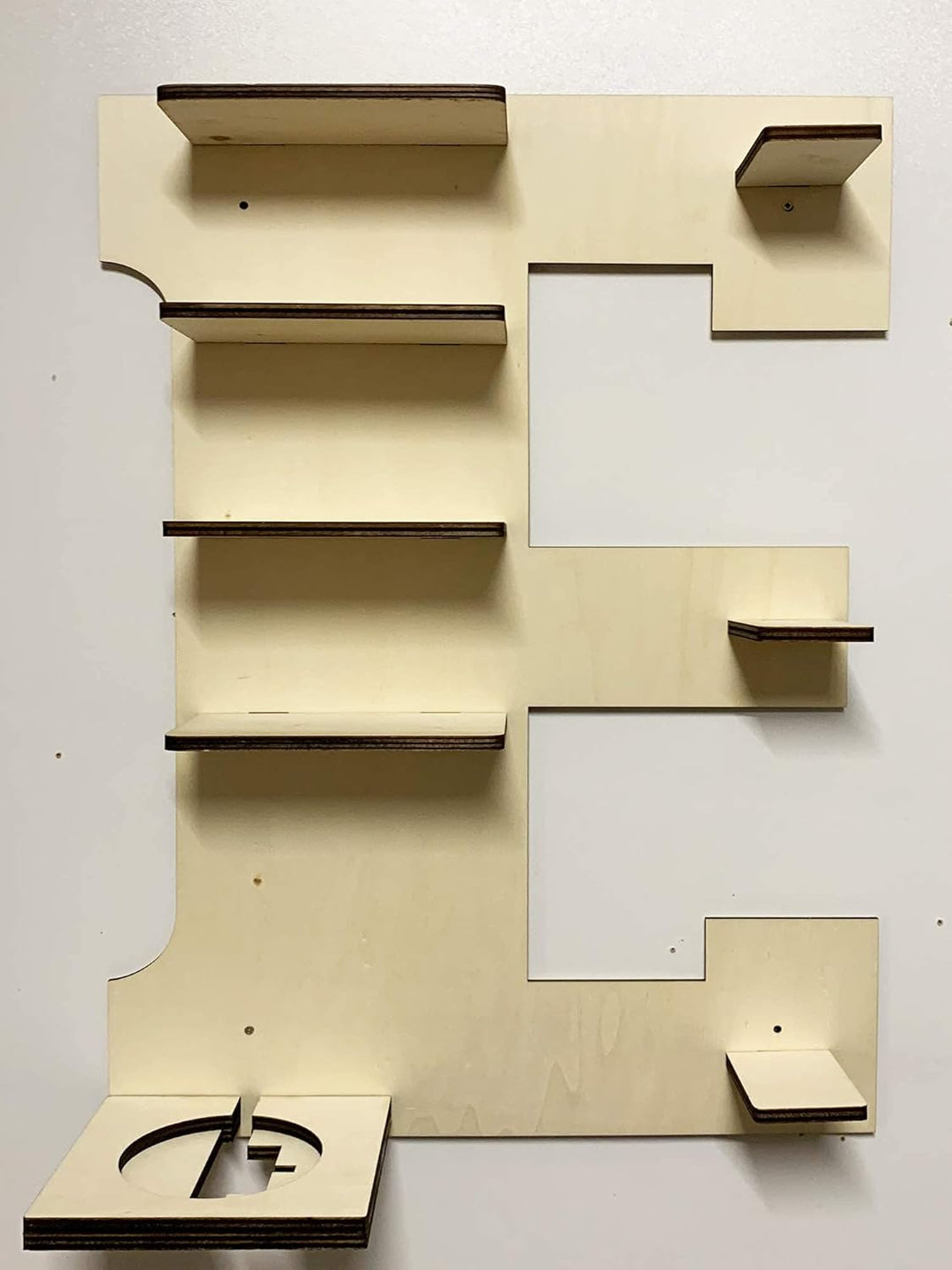 DIY Regal Buchstabe A-Z für die Musikbox passend für Toniebox Kinder Baby Zimmer zum selbst bemalen