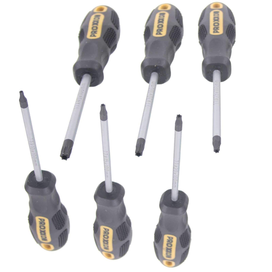 PROXXON 22640 Satz FLEX-DOT Torx Schraubendreher TX/TTX 6 teilig
