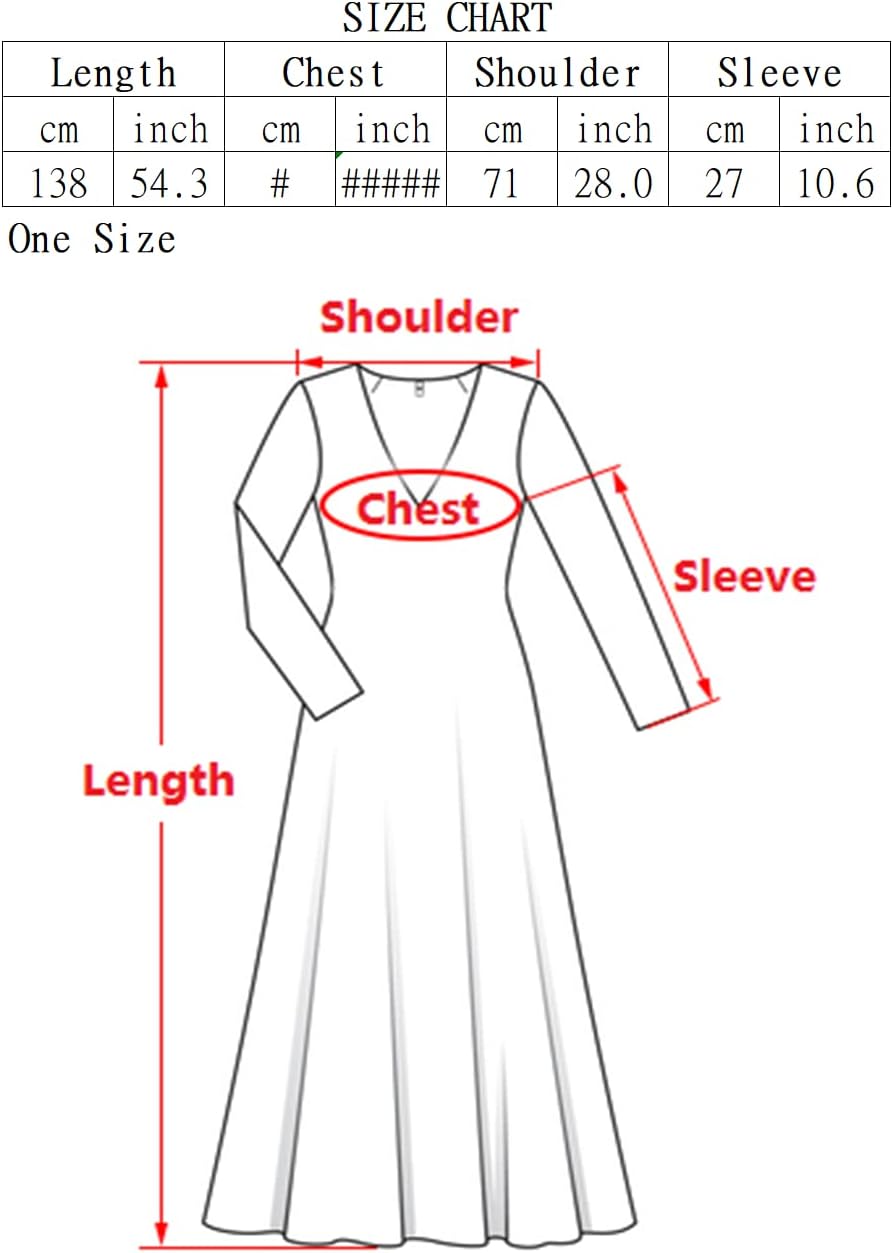 YouKD Frauen Sommer Langer Kaftan Maxi Böhmisches Kleid Strand Vertuschungsrobe Geräumiger Kimono Ei