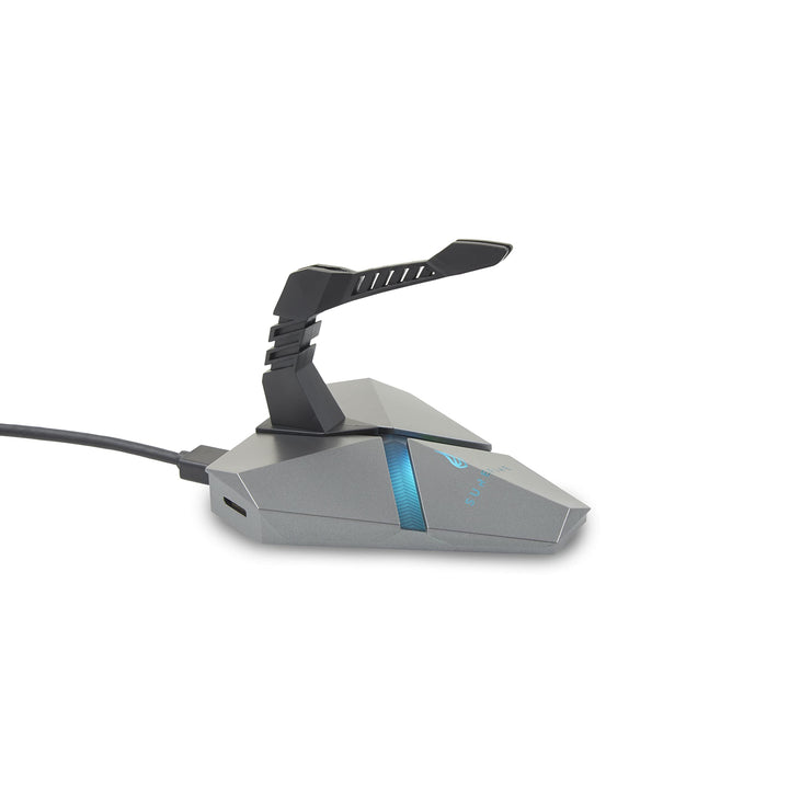 SureFire Axis Gaming Hub - Maus Bungee RGB mit 3x USB 3.2 Gen 1 Anschl├╝ssen, Mauskabelhalter, micro