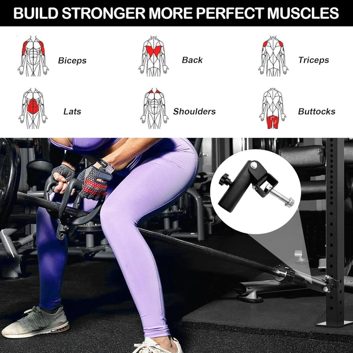 T-Bar Row Platform Attachments, 360° Schwenkbar Landmine Aufsätze Power Racks und Gym Plattformen At