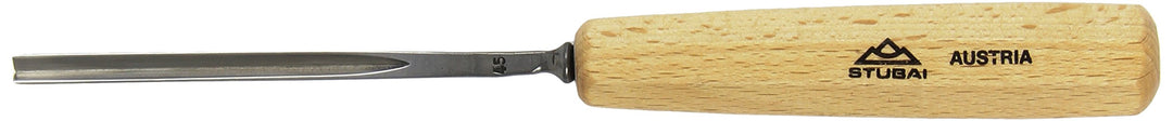 Stubai Stechbeitel Serie 55 - Form 45 : Gerader Graissfuss 6mm - 554506, 6mm