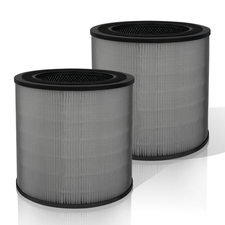 2 Stück FY0910 Ersatzfilter für Philips 900 Serie AC0950 AC0951, H13 True HEPA Filter mit Aktivkohle