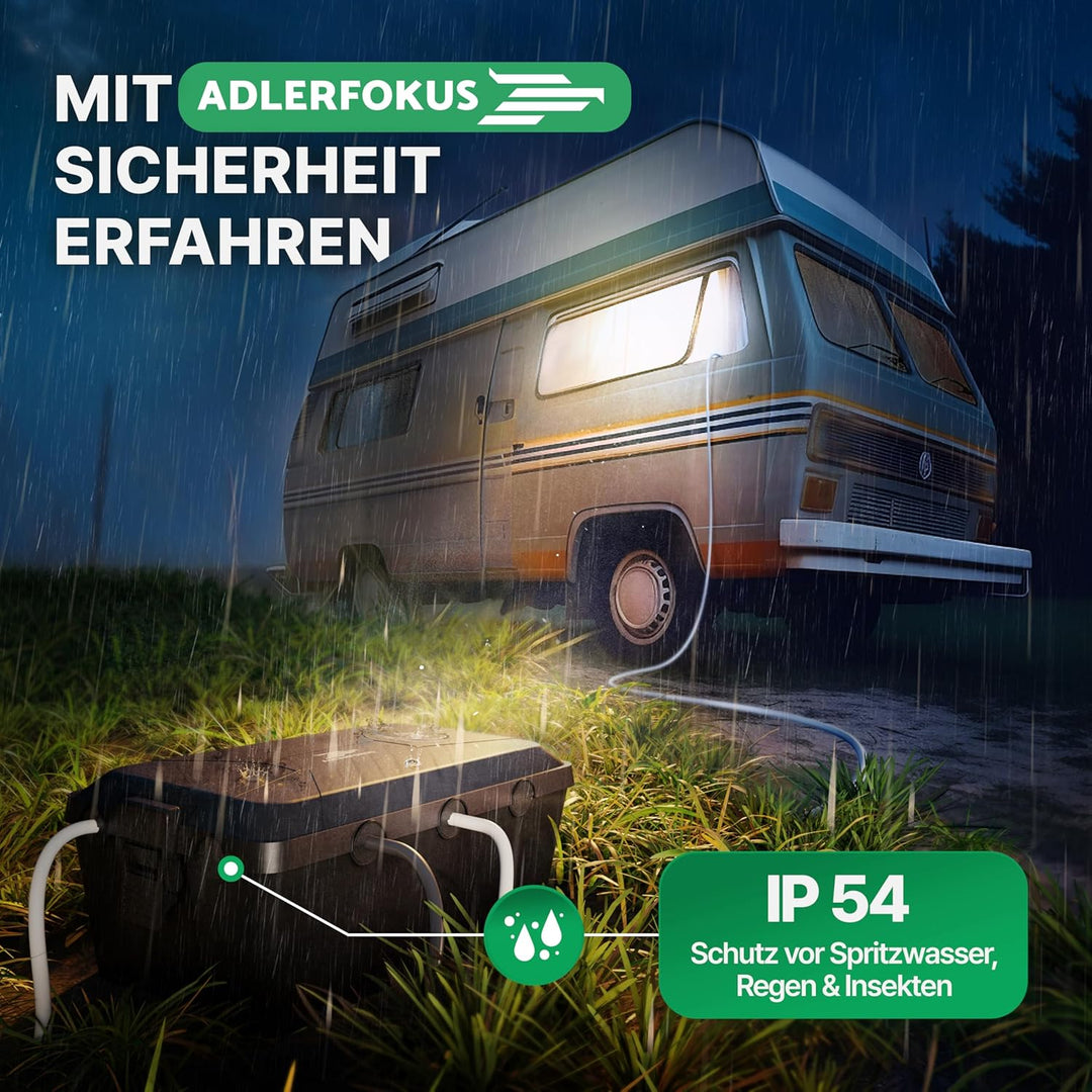 Kabelbox wasserdicht IP54 [Das Original] Safe Box - Sicherheitsbox - Outdoor Box wasserdicht - Steck