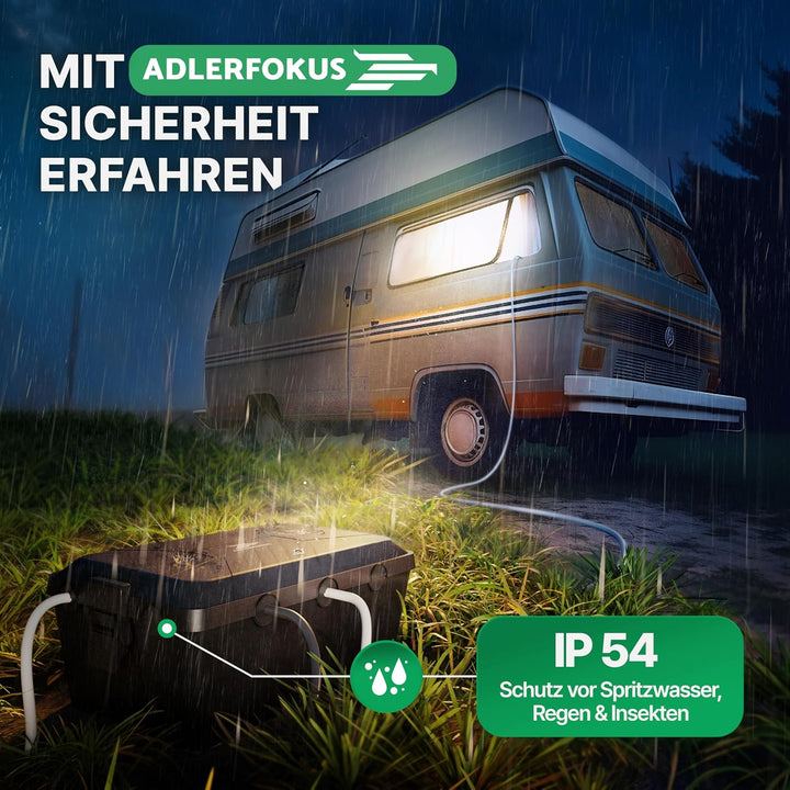 Kabelbox wasserdicht IP54 [Das Original] Safe Box - Sicherheitsbox - Outdoor Box wasserdicht - Steck