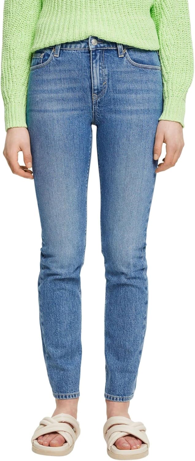ESPRIT Damen 033ee1b308 Jeans 25 903/Blue Light Wash, 25 903/Blue Light Wash