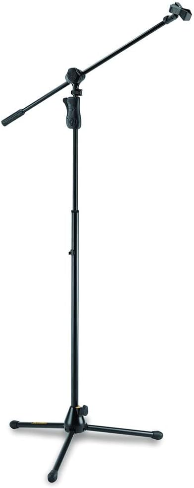 Hercules ms632b 2-in-1 boom microphone stand