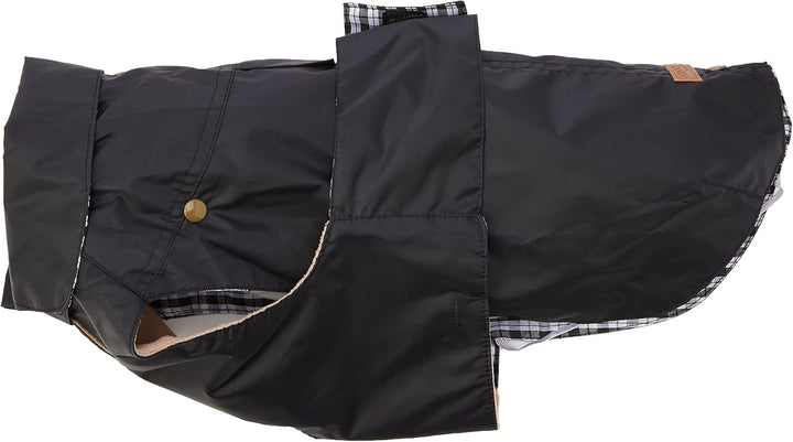 Croci Montreal - Hundemantel, Wintermantel, wasserdichte Jacke, Grösse 40 cm, schwarz Schwarz 40 cm,