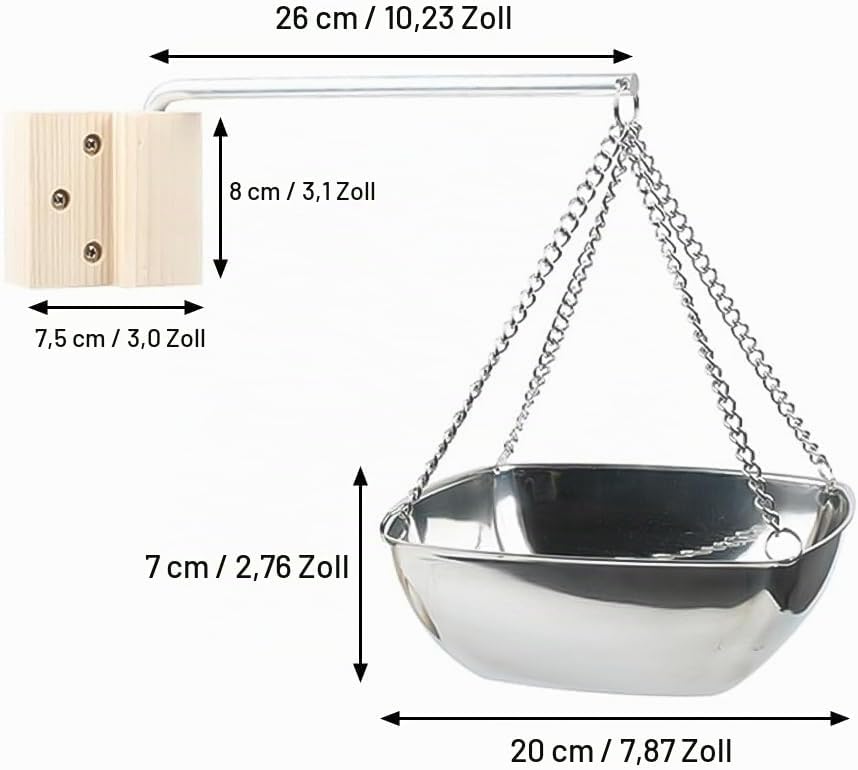 Sauna-Aromaschale, Edelstahl-Sauna-Aromaschale für ätherische Öle Wandhalterung mit verstellbarem Sc