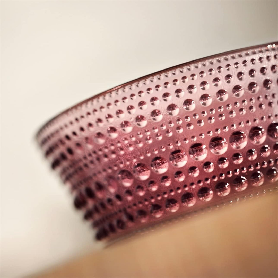 Iittala Kastehelmi Schale, Glas, 23 cl, Pflaume Lila Violett Purple Oiva Toikka