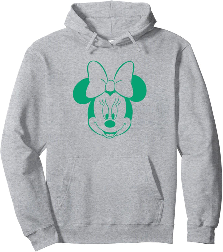 Disney Minnie Mouse Green Pullover Hoodie