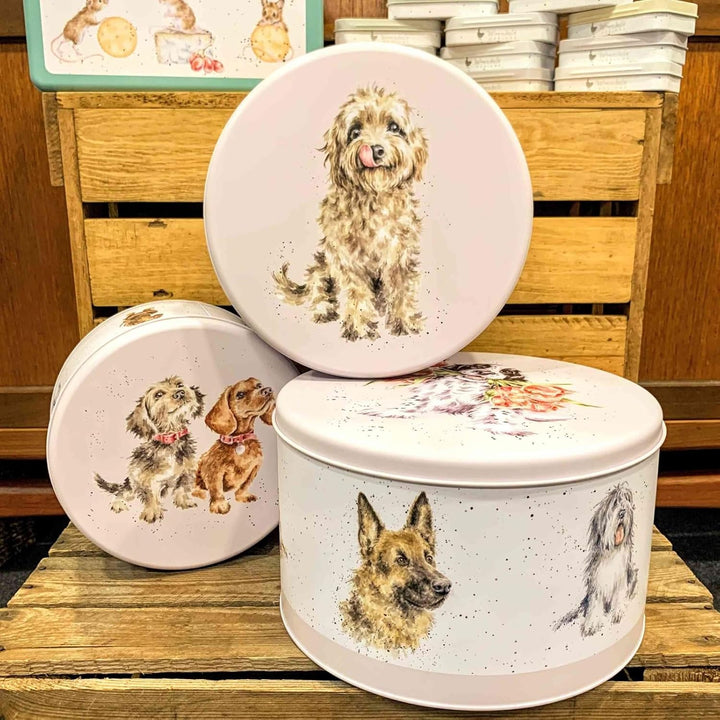 Wrendale Designs by Hannah Dale - A Dog's Life Kuchenform, 250 mm, 225 mm und 195 mm Durchmesser, A