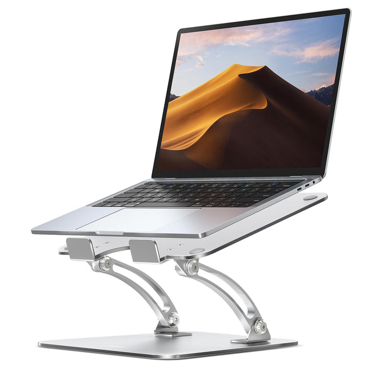 NULAXY Laptop Ständer, Höhenverstellbarer Belüfteter Laptop Halterung, Aluminium Notebook Ständer Ko